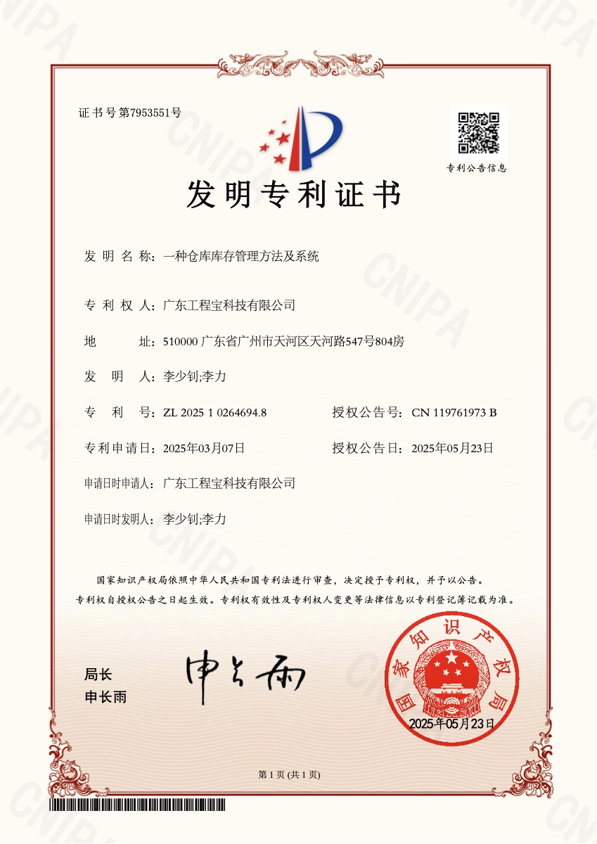 一种仓库库存管理方法及系统